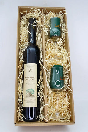 Guter Tropfen im Glas - Geschenksortiment 15 von Kornbrennerei Böckenhoff
