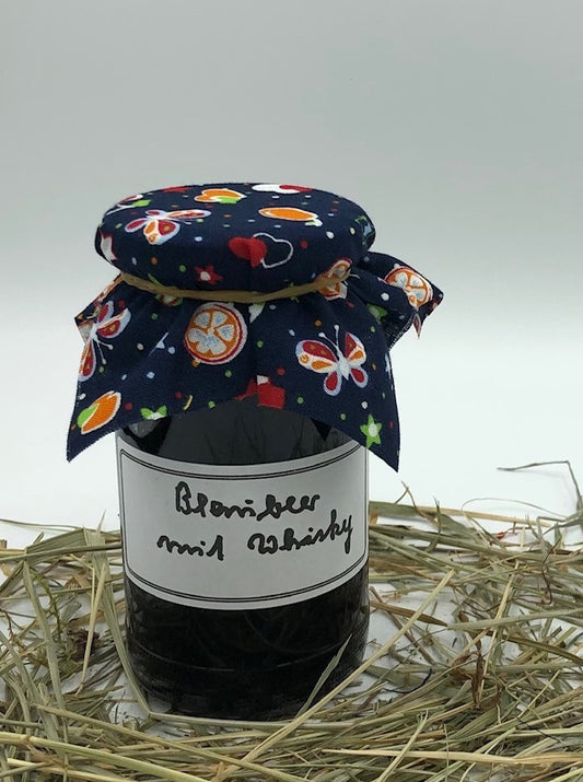 Blaubeer-Whisky-Konfitüre 250 g von Hof Stegerhoff