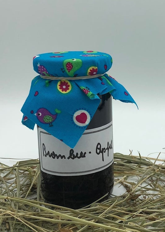 Brombeer-Apfel-Konfitüre 250 g von Hof Stegerhoff