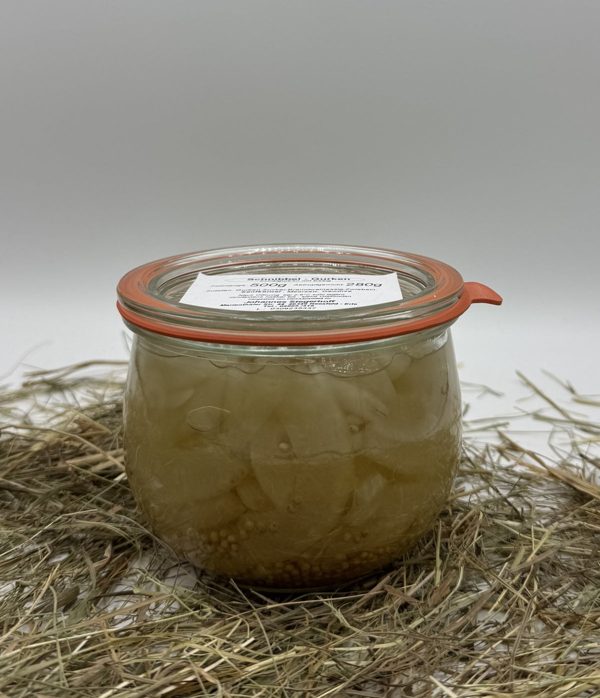 Schnibbel-Gurken 500g von Hof Stegerhoff