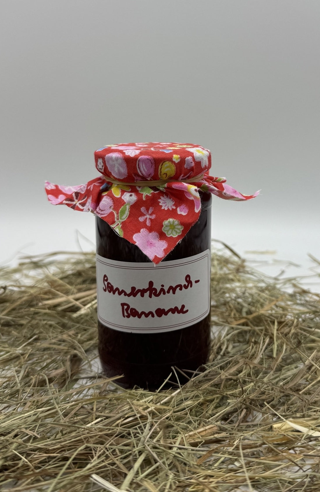 Sauerkirsch-Banane-Konfitüre 250 g von Hof Stegerhoff