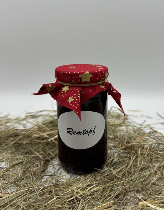 Rumtopf-Konfitüre 250 g von Hof Stegerhoff
