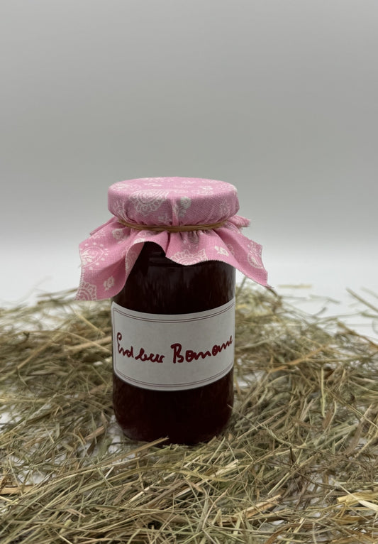 Erdbeer-Banane-Konfitüre 250 g von Hof Stegerhoff