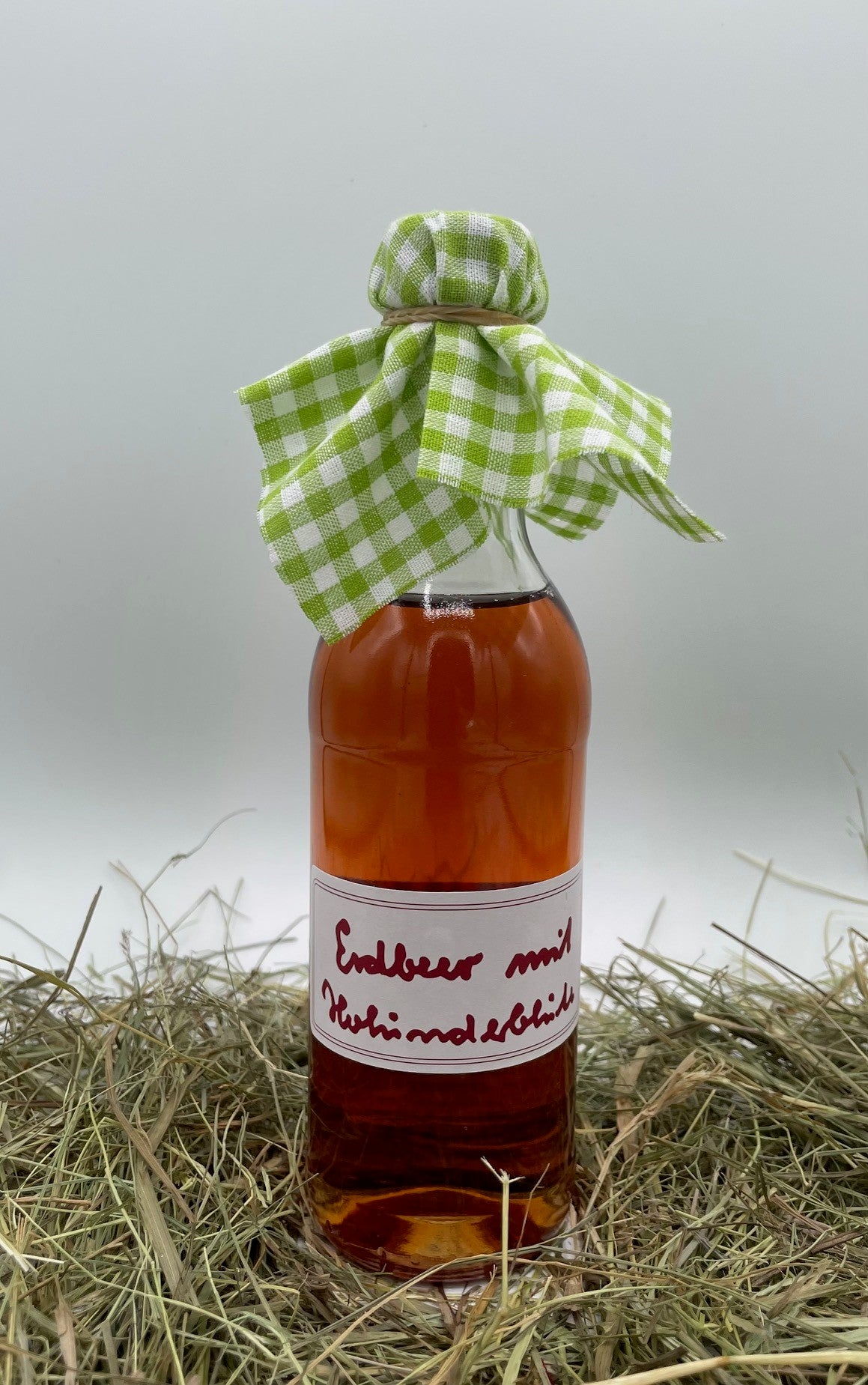 Erdbeer-Holunderblüten-Sirup 0,25 l von Hof Stegerhoff