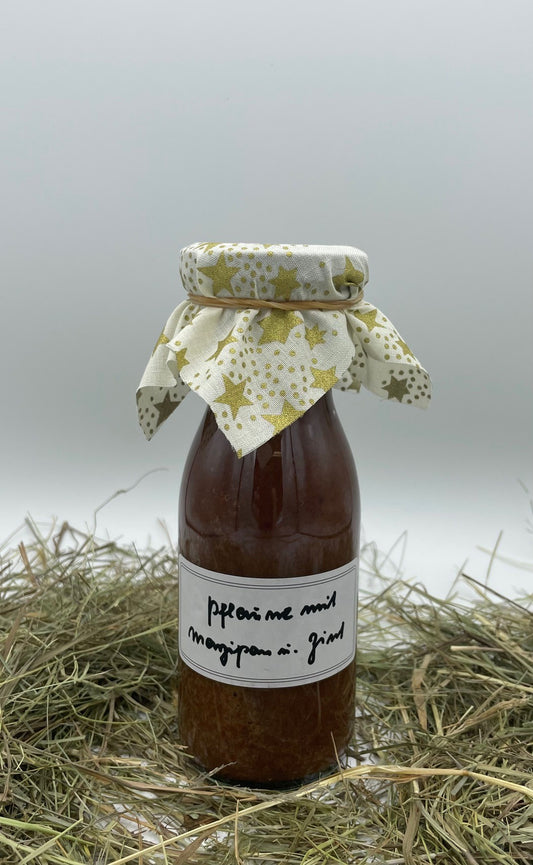 Pflaume-Marzipan-Zimt-Sauce 0,25 l von Hof Stegerhoff