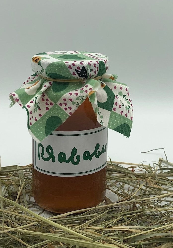 Rhabarber-Gelee 250 g von Hof Stegerhoff