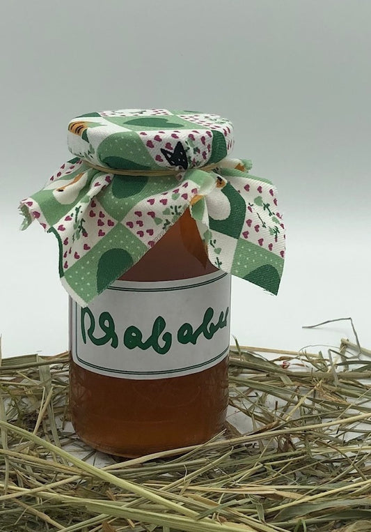 Rhabarber-Gelee 250 g von Hof Stegerhoff