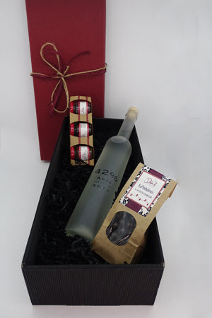 Feiner Anis und kräftige Schokolade - Geschenksortiment 4 von Kornbrennerei Böckenhoff