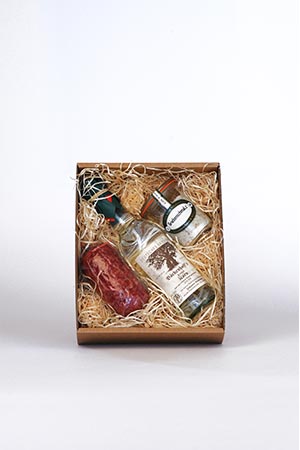 Korniges mit Herzhaftem - Geschenksortiment 13 von Kornbrennerei Böckenhoff